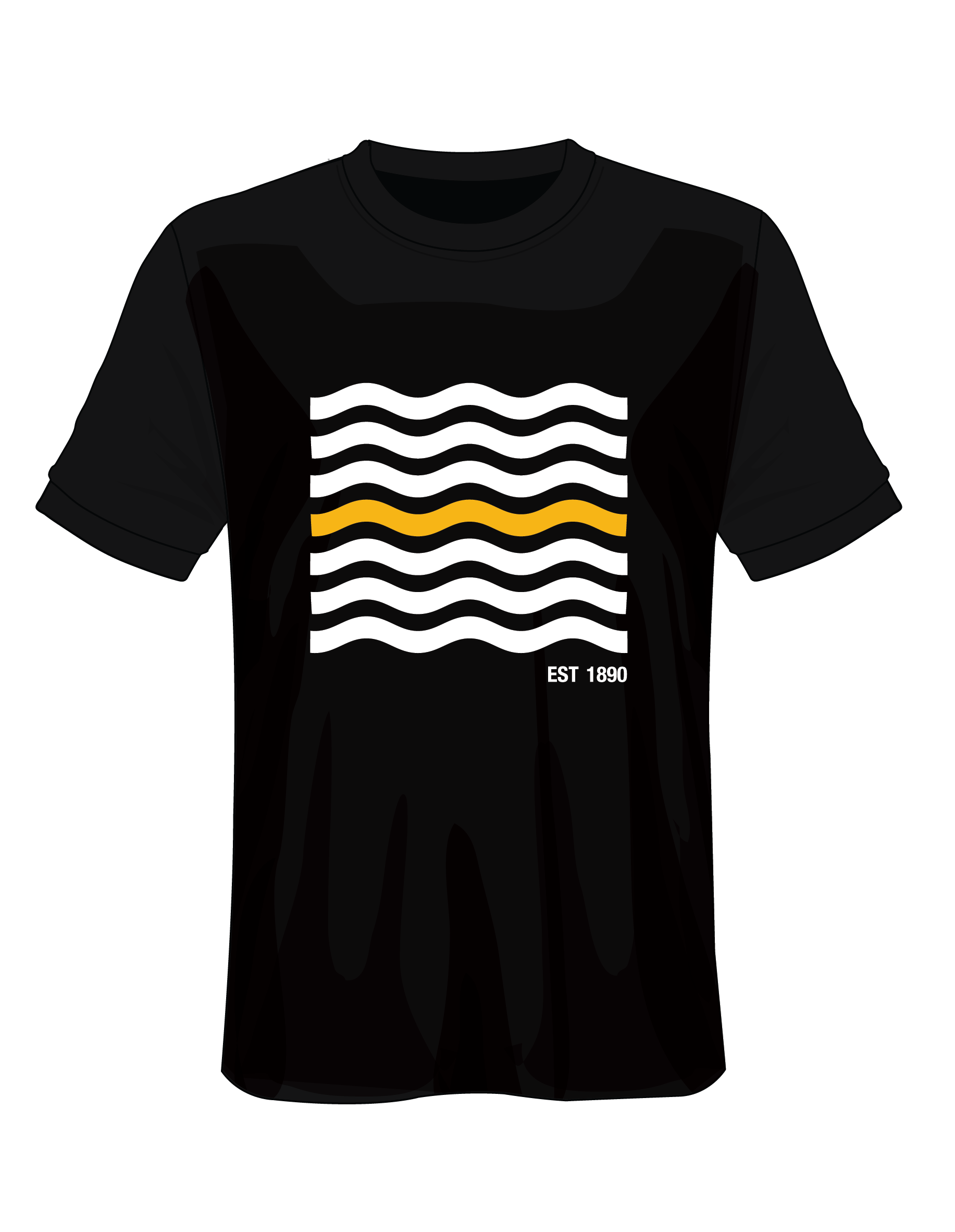 Short Sleeve Wave T-shirt