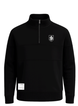 'Old School' Quarter Zip Jersey